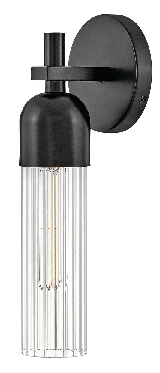 Soren Medium Sconce In Black Finish