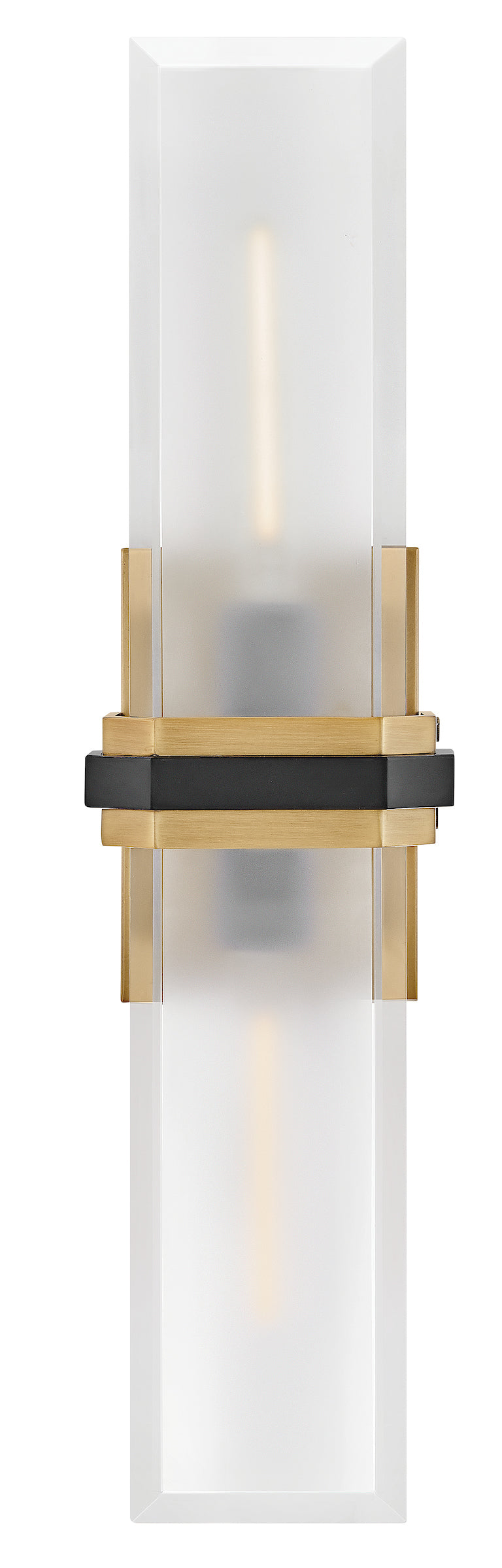 Kipton Large Sconce In Light Brass Finish