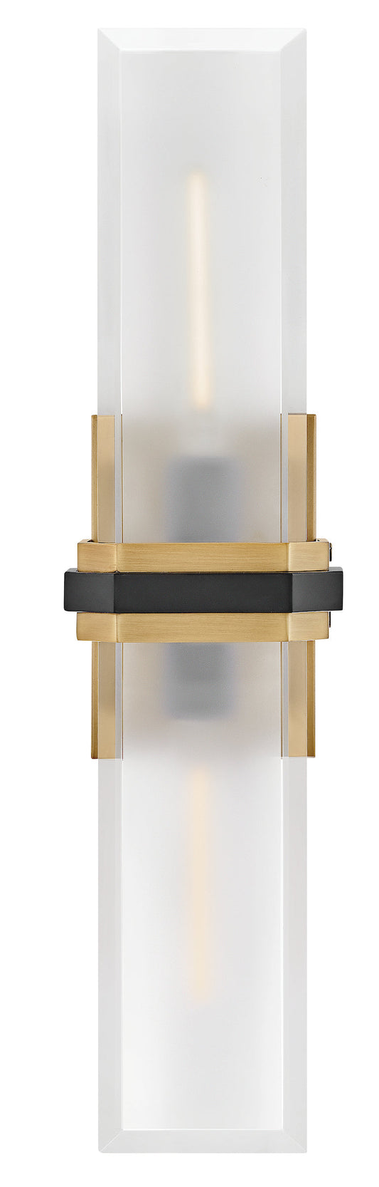 Kipton Large Sconce In Light Brass Finish