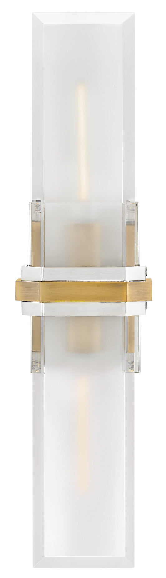 Kipton Large Sconce In Polished Nickel Finish