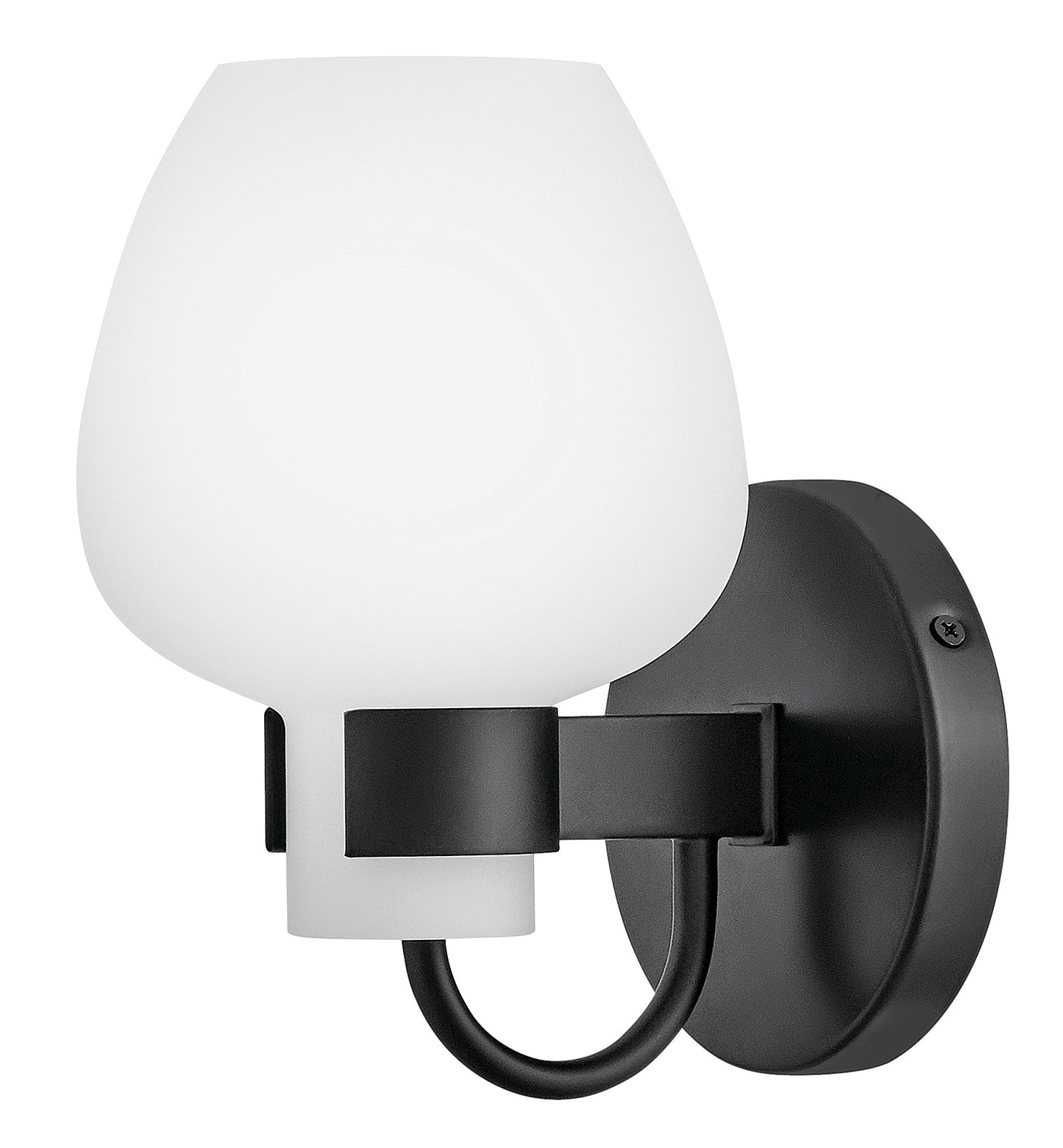 Sylvie Small Sconce In Black Finish
