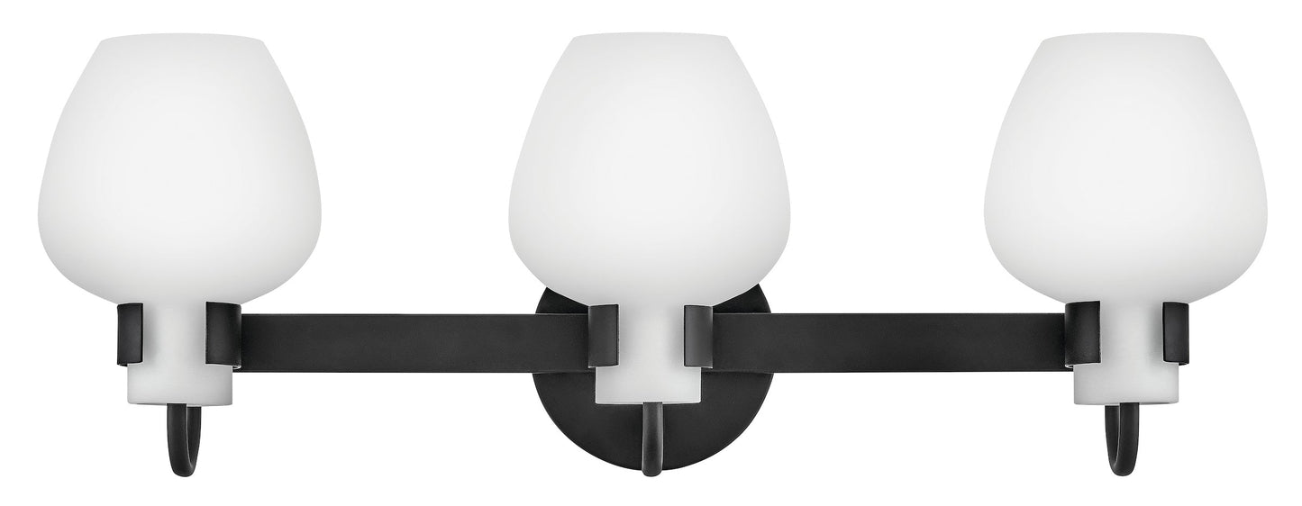 Sylvie Medium Vanity In Black Finish