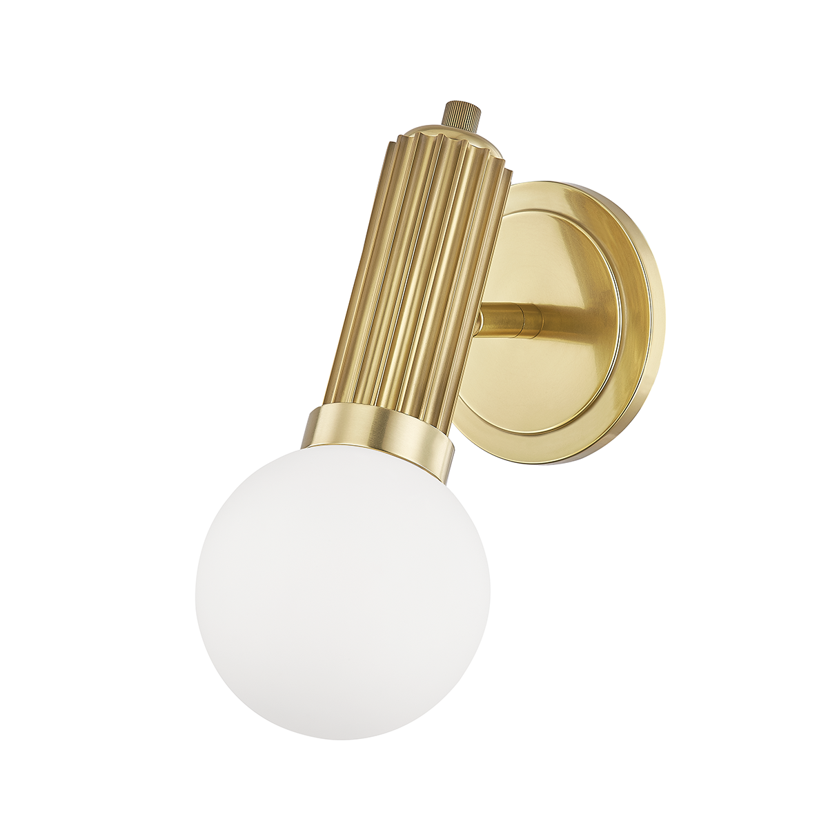 Reade Wall Sconce with Aged Brass Finish