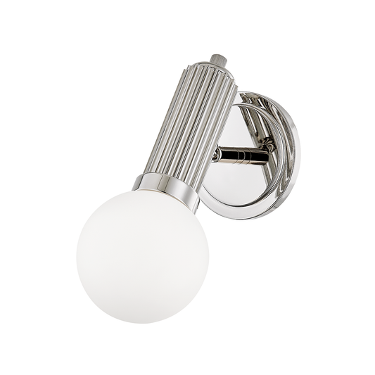 Reade Wall Sconce with Polished Nickel Finish