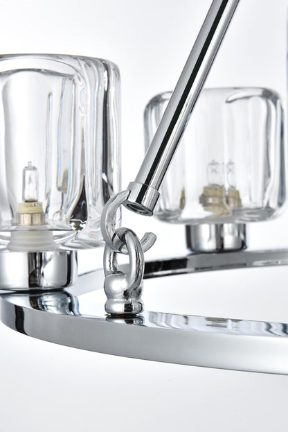 Cadence 26 inch Chandelier in Chrome