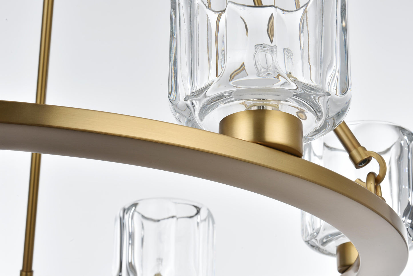 Cadence 26 inch Chandelier in Satin Gold