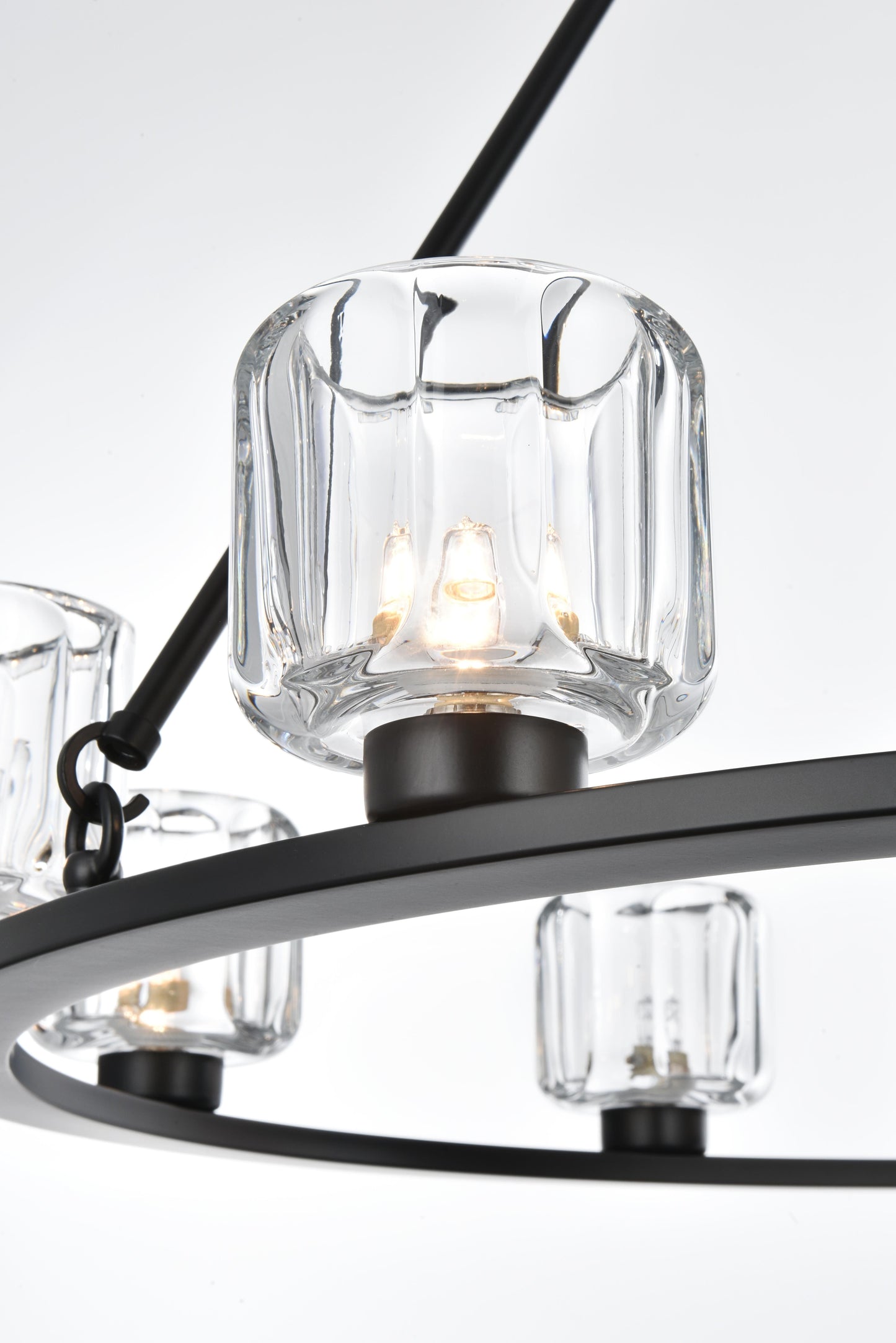 Cadence 36 inch Chandelier in Black