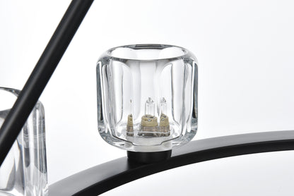 Cadence 36 inch Chandelier in Black