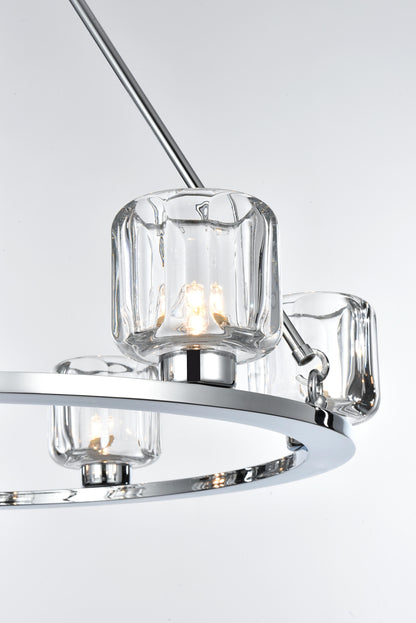 Cadence 48 inch Chandelier in Chrome