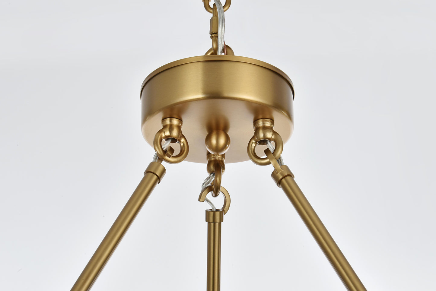 Cadence 36 inch Two-Tier Chandelier in Satin Gold
