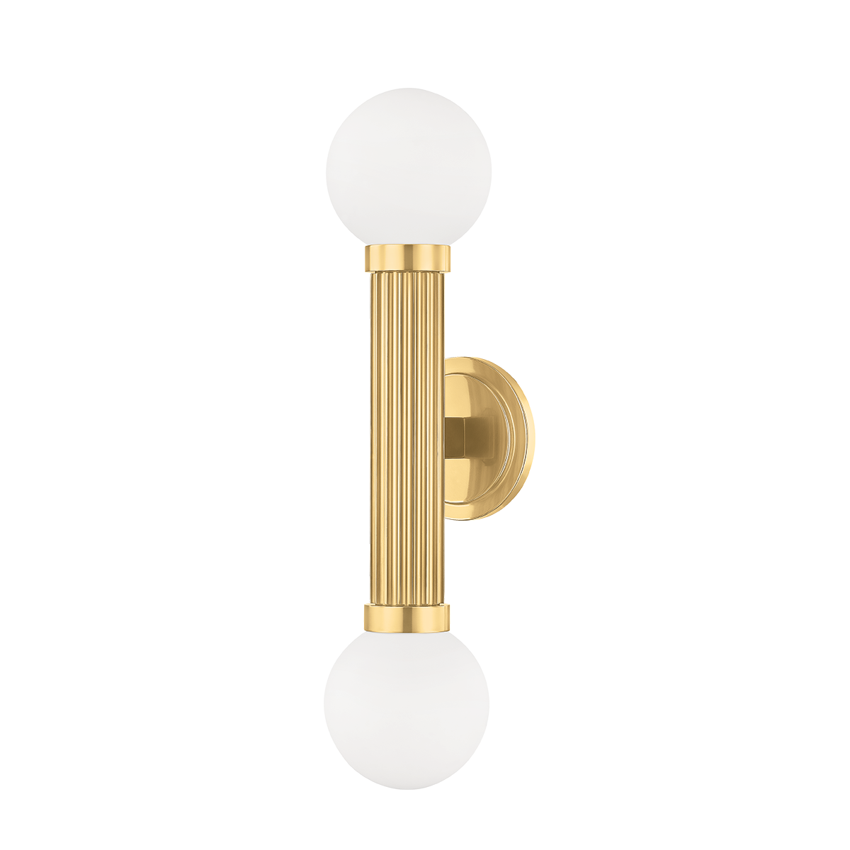 Reade Wall Sconce with Aged Brass Finish