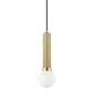 Reade Pendant with Aged Brass Finish