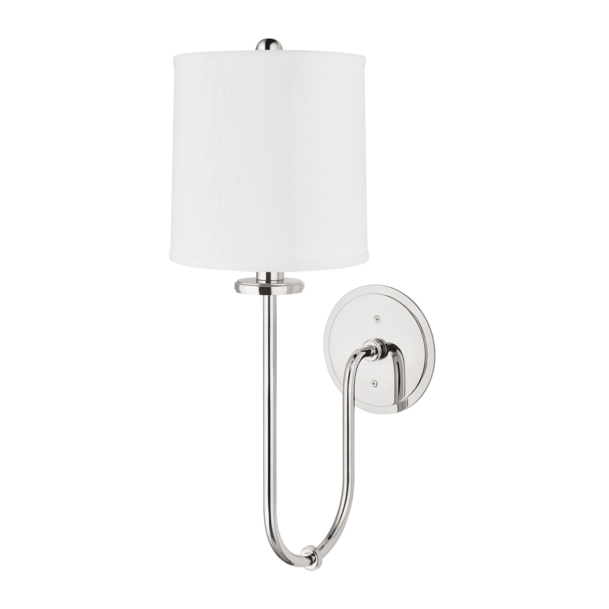Jericho Wall Sconce with Polished Nickel Finish