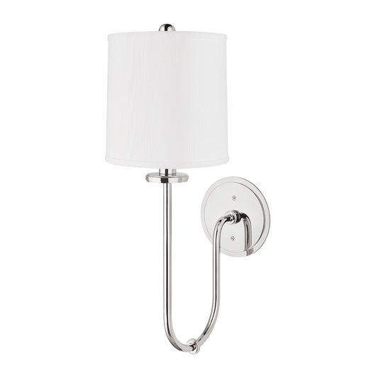 Jericho Wall Sconce with Polished Nickel Finish