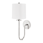 Jericho Wall Sconce with Polished Nickel Finish