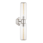 Roebling Wall Sconce with Polished Nickel Finish