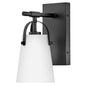 Foster Medium Sconce In Black Finish