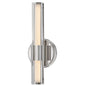 Georgette Medium LED Sconce In Polished Nickel Finish