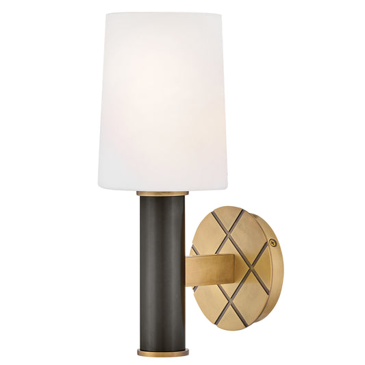 Declan Medium Sconce In Light Brass Finish
