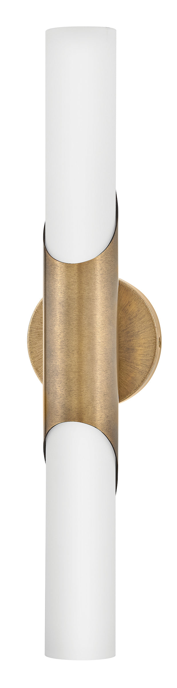 Grace Medium LED Vanity In Light Brass Finish