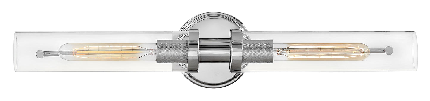 Vaughn Large Two Light Vanity In Chrome Finish