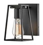 Filmore Small Single Light Vanity In Black Finish