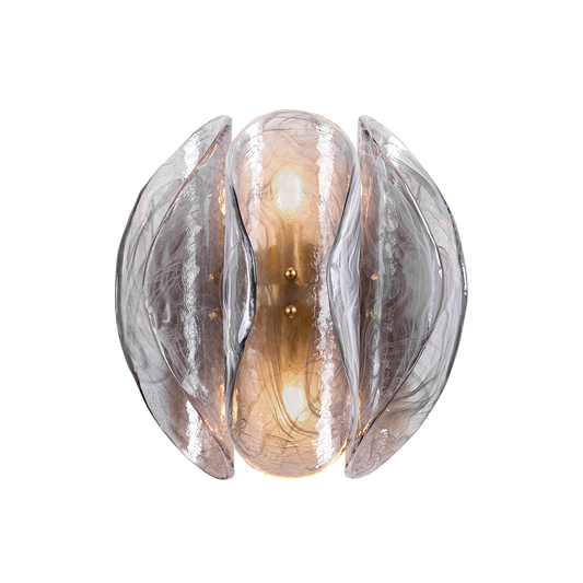 ANATASE Wall Sconce In VINTAGE GOLD LEAF Finish