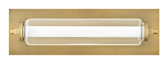 Lucien Medium LED Vanity In Light Brass Finish