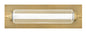 Lucien Medium LED Vanity In Light Brass Finish