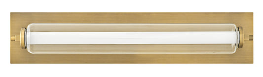 Lucien Large LED Vanity In Light Brass Finish