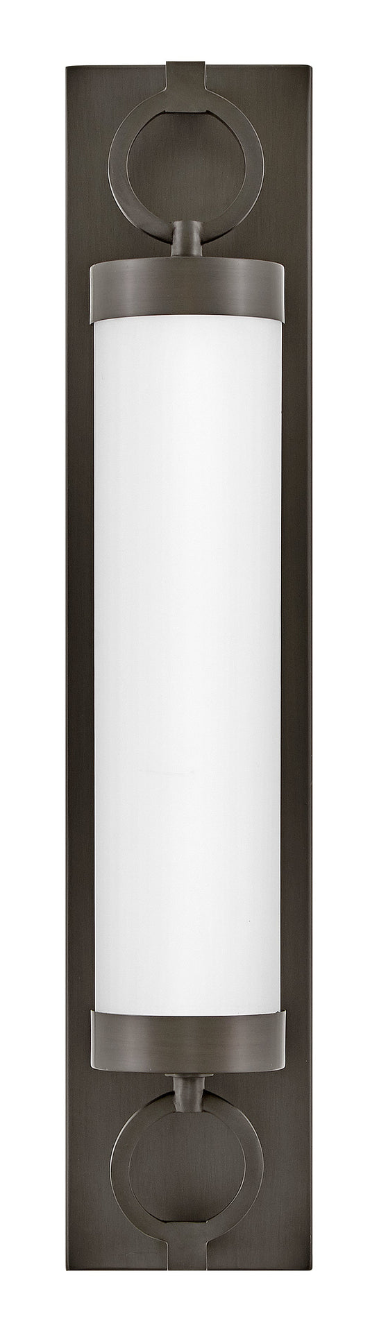 Baylor Medium LED Vanity In Black Finish