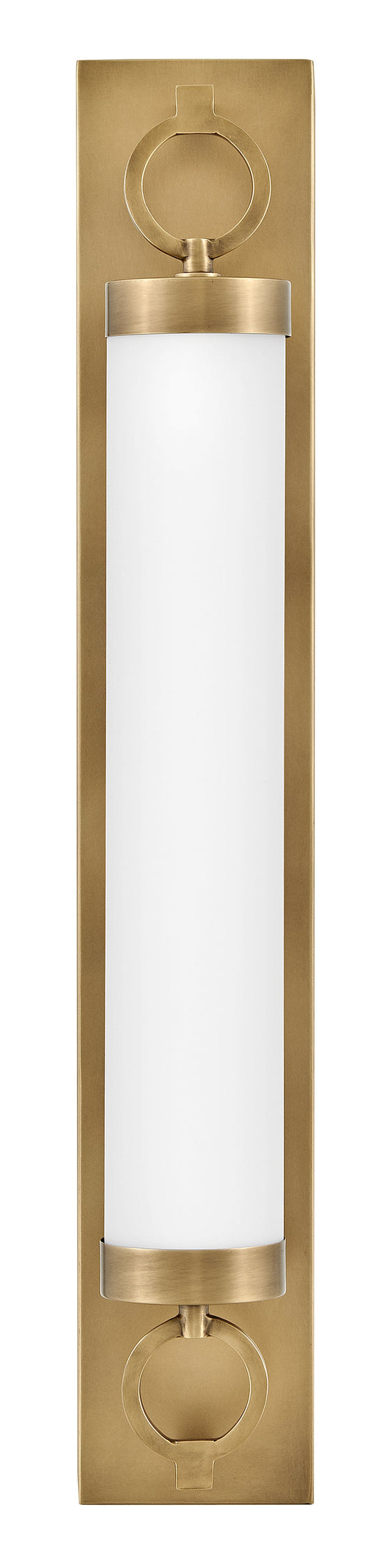 Baylor Large LED Vanity In Light Brass Finish