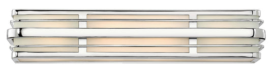 Winton Large Four Light Vanity In Chrome Finish