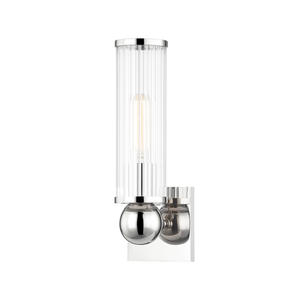 Malone Wall Sconce with Polished Nickel Finish