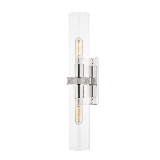 Briggs Wall Sconce with Polished Nickel Finish