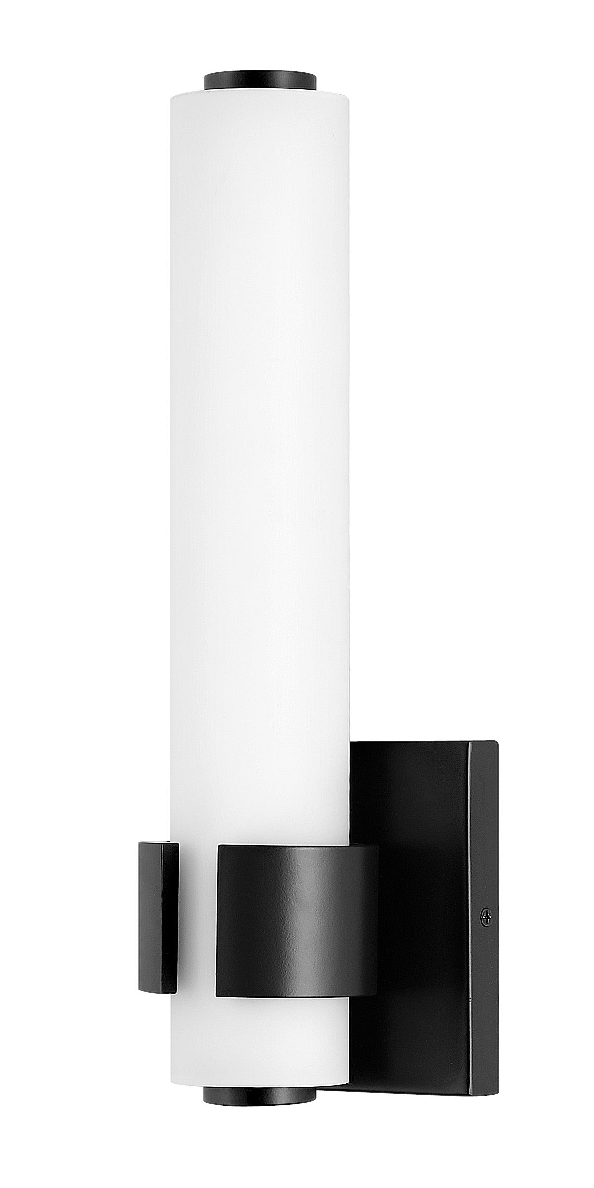 Aiden Medium LED Sconce In Black Finish