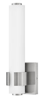 Aiden Medium LED Sconce In Brushed Nickel Finish