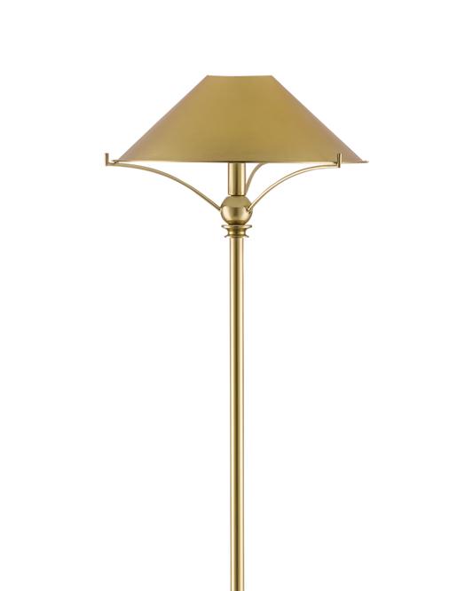 Maarla Brass Floor Lamp