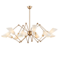 Buckingham Chandelier with Aged Brass Finish