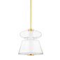 Palermo Pendant with Aged Brass Finish