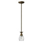 Plantation Extra Small Pendant In Light Bronze Finish