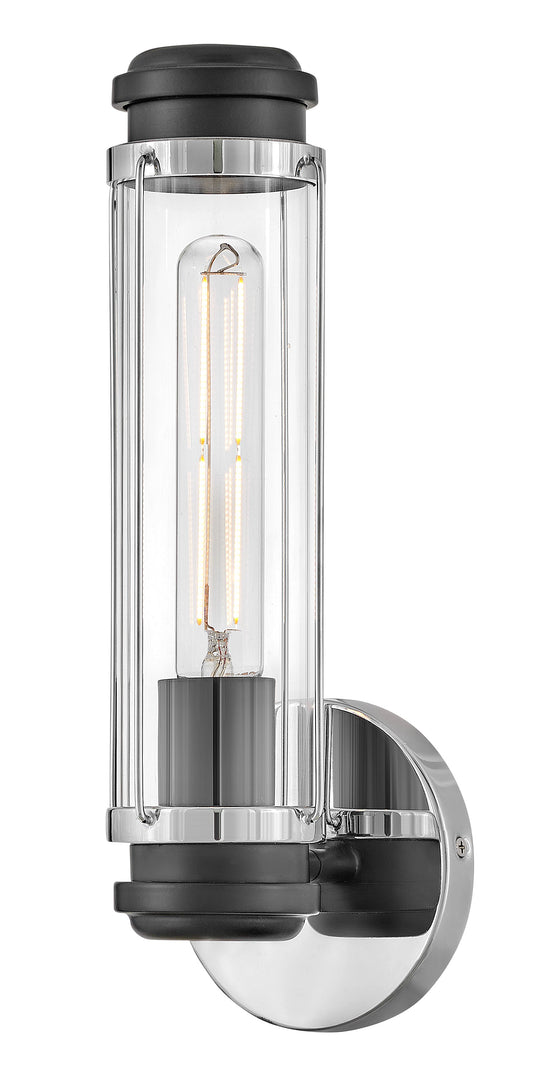 Masthead Medium Single Light Vanity In Chrome Finish