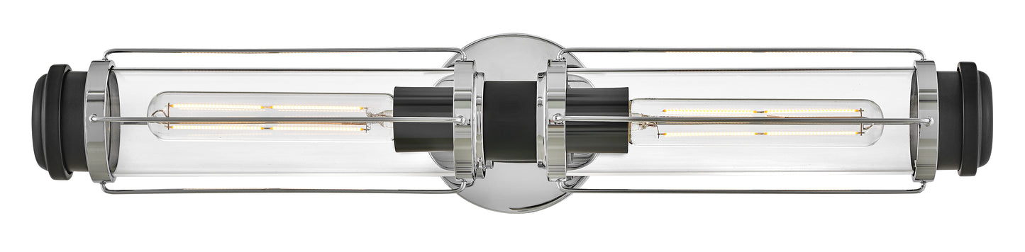 Masthead Small Two Light Vanity In Chrome Finish