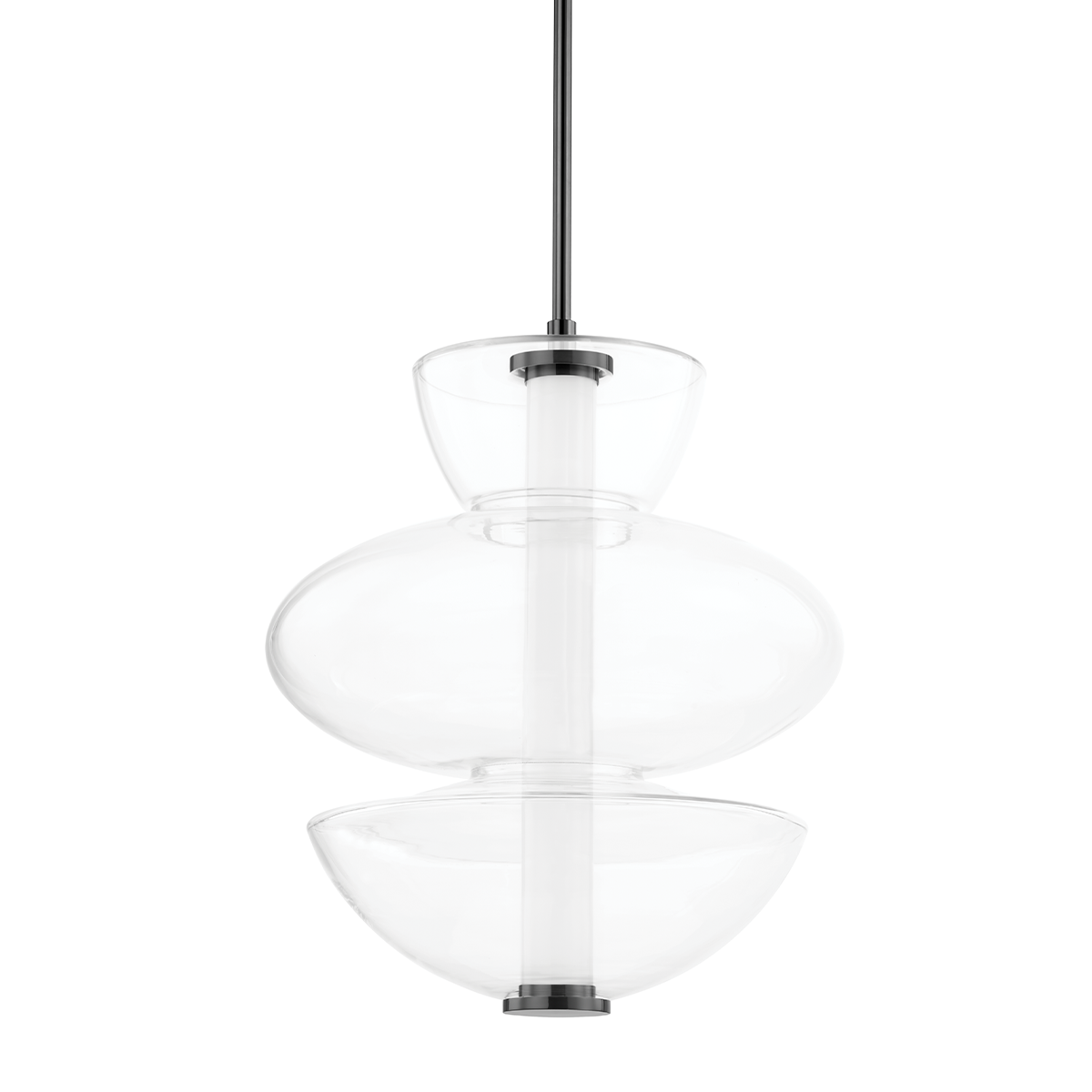 Palermo Pendant with Black Nickel Finish