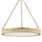 Lynden Chandelier with Aged Brass Finish