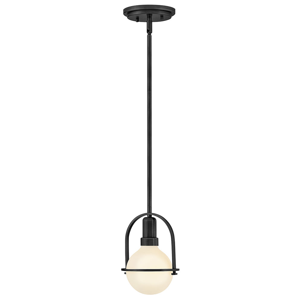 Somerset Extra Small Convertible Semi-Flush Mount In Black Finish