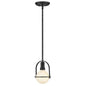 Somerset Extra Small Convertible Semi-Flush Mount In Black Finish