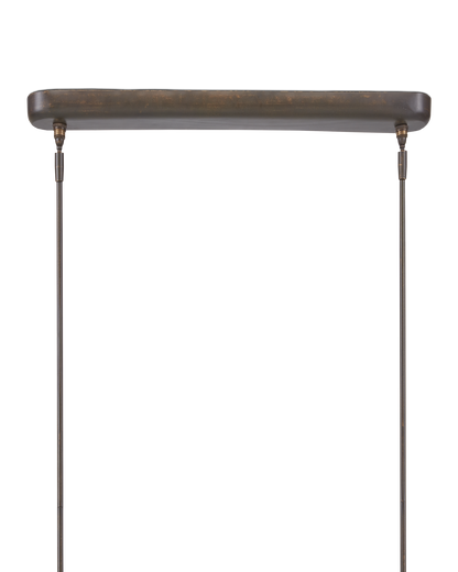 Lyon Large Bronze Linear Chandelier