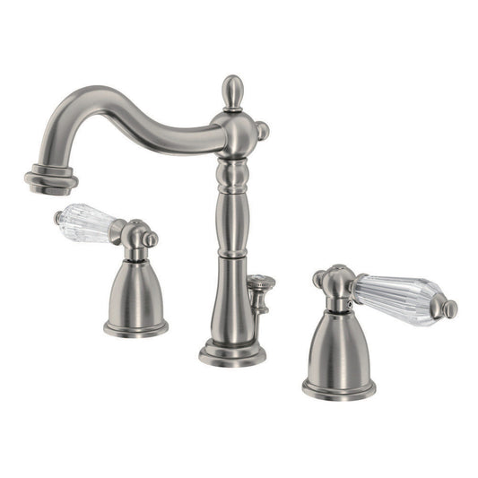 Wilshire Widespread Bathroom Faucet in Brushed Nickel