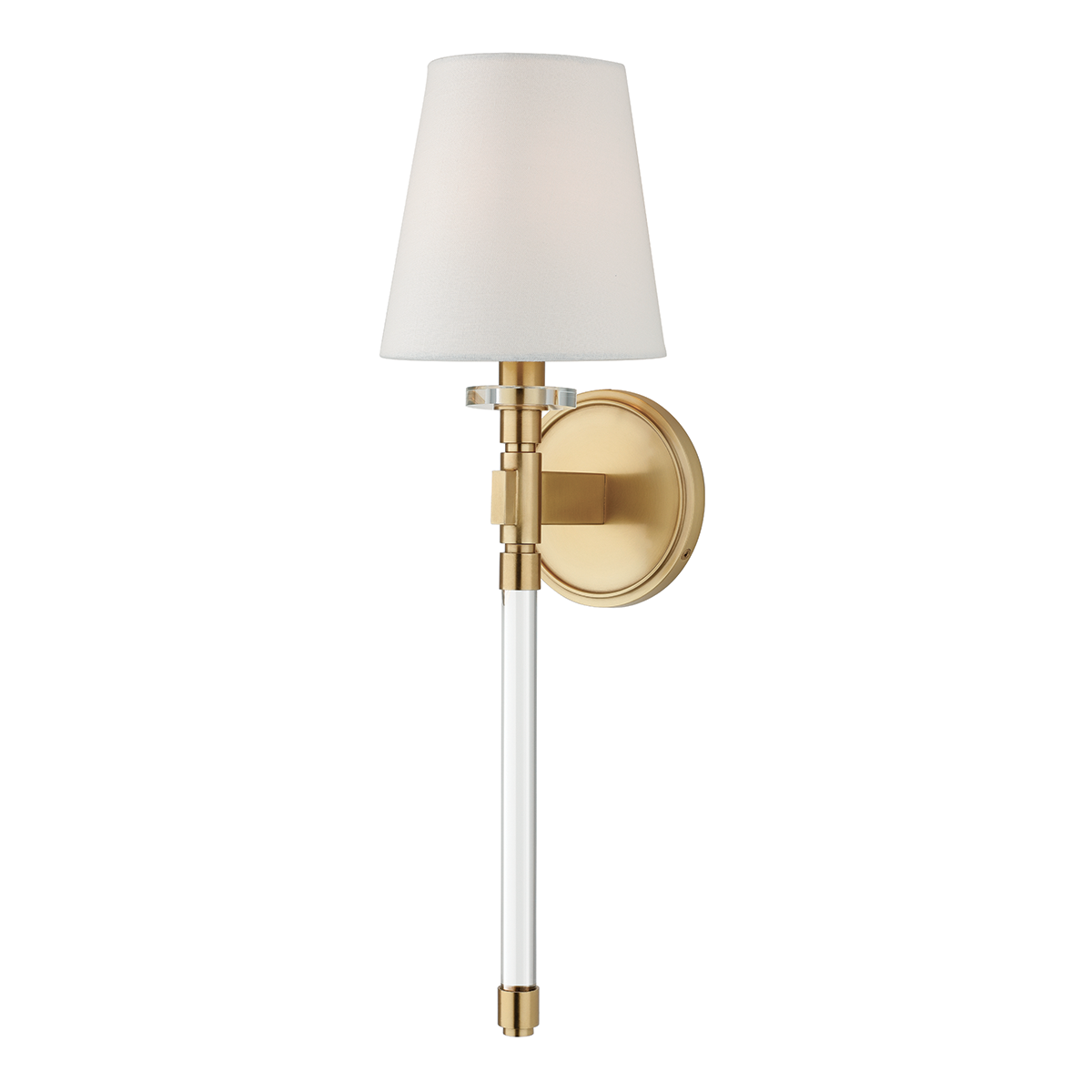 Blixen Wall Sconce with Aged Brass Finish